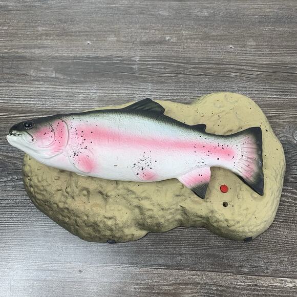 VTG GEMMY Travis The Singing Rainbow Trout Electronic Fish Tested Working! - Picture 1 of 7